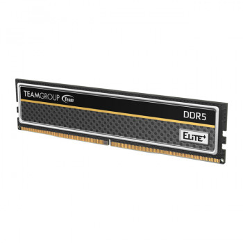 Team Elite Plus Black 8 GB (1x8GB) 4800 Mhz DDR5 CL40 U-DIMM RAM (TPBD58G4800HC40016) 