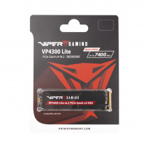 Patriot Viper VP4300 Lite 1TB 7400/6400MB/s Gen4 x4 NVMe M.2 SSD Disk (VP4300L1TBM28H)