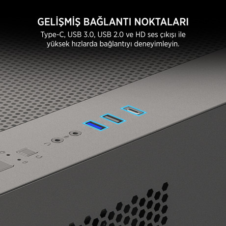 JAMES DONKEY STARK S700 650W SIYAH GAMING KASA