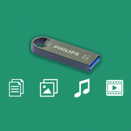PHILIPS 64GB USB3.1 100/150MB/S FM64FD165B/00