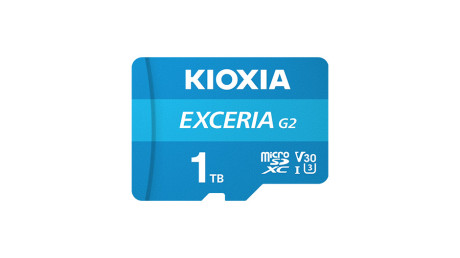 1TB KIOXIA EXCERIA G2 MICRO SDXC U3 V30 4K 100 MB/s LMEX2L001TG2